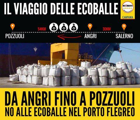 Ecoballe di rifiuti nel porto di Pozzuoli: il caso arriva in Parlamento