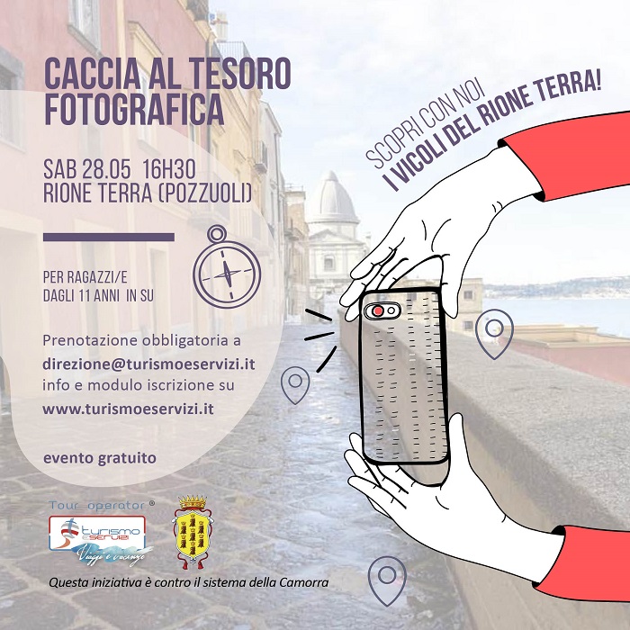 Caccia al tesoro fotografica per i ragazzi tra i vicoli del rione Terra