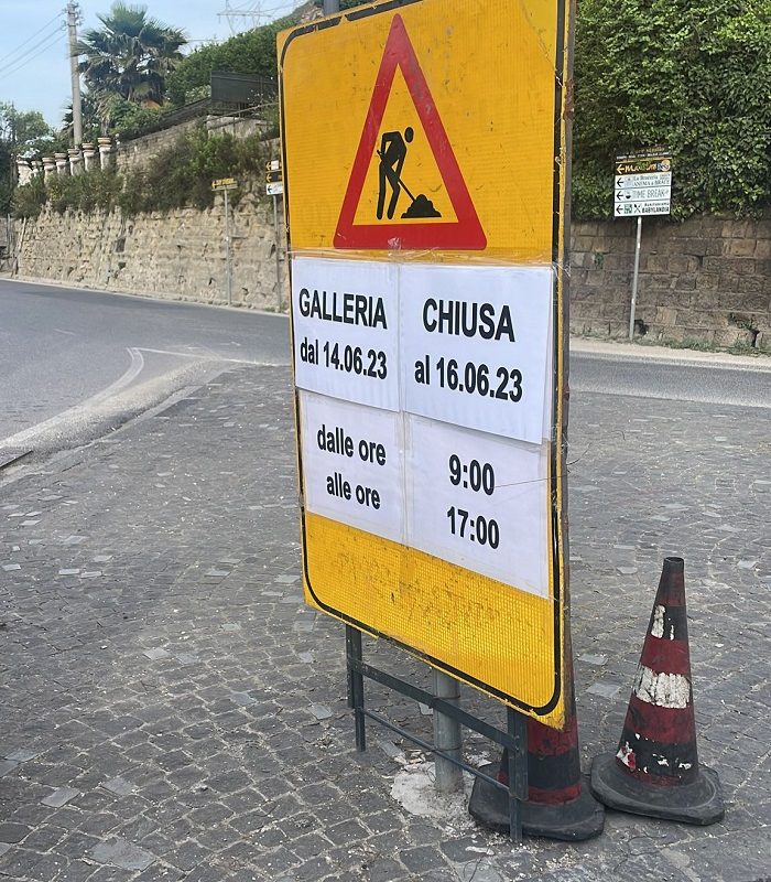Ennesima chiusura del tunnel Campiglione