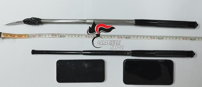 Minorenni armati denunciati dai carabinieri