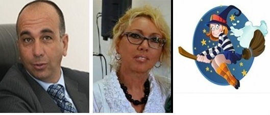 Enrico Russo e Teresa Stellato portano la Befana a Licola