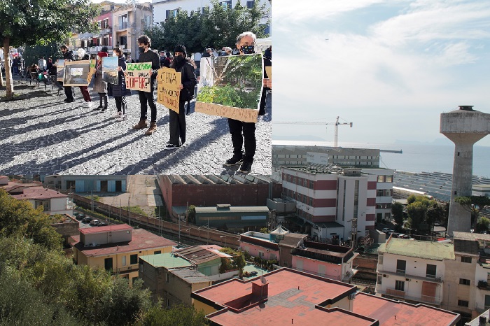 Ex Sofer: flash mob in piazza per chiedere la bonifica dell’area e contestare le lottizzazioni