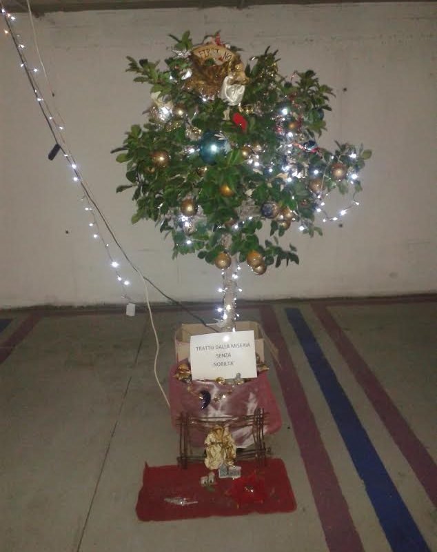 L’alberello “poverello” dei comunali (aspettando le luminarie…)
