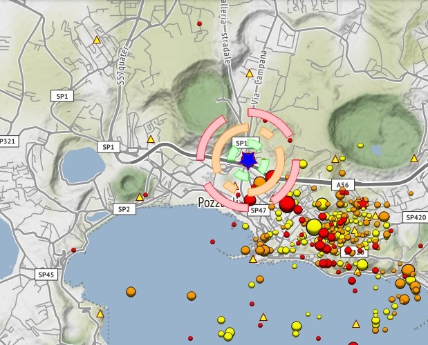 Tre scosse in 12 minuti durante la notte