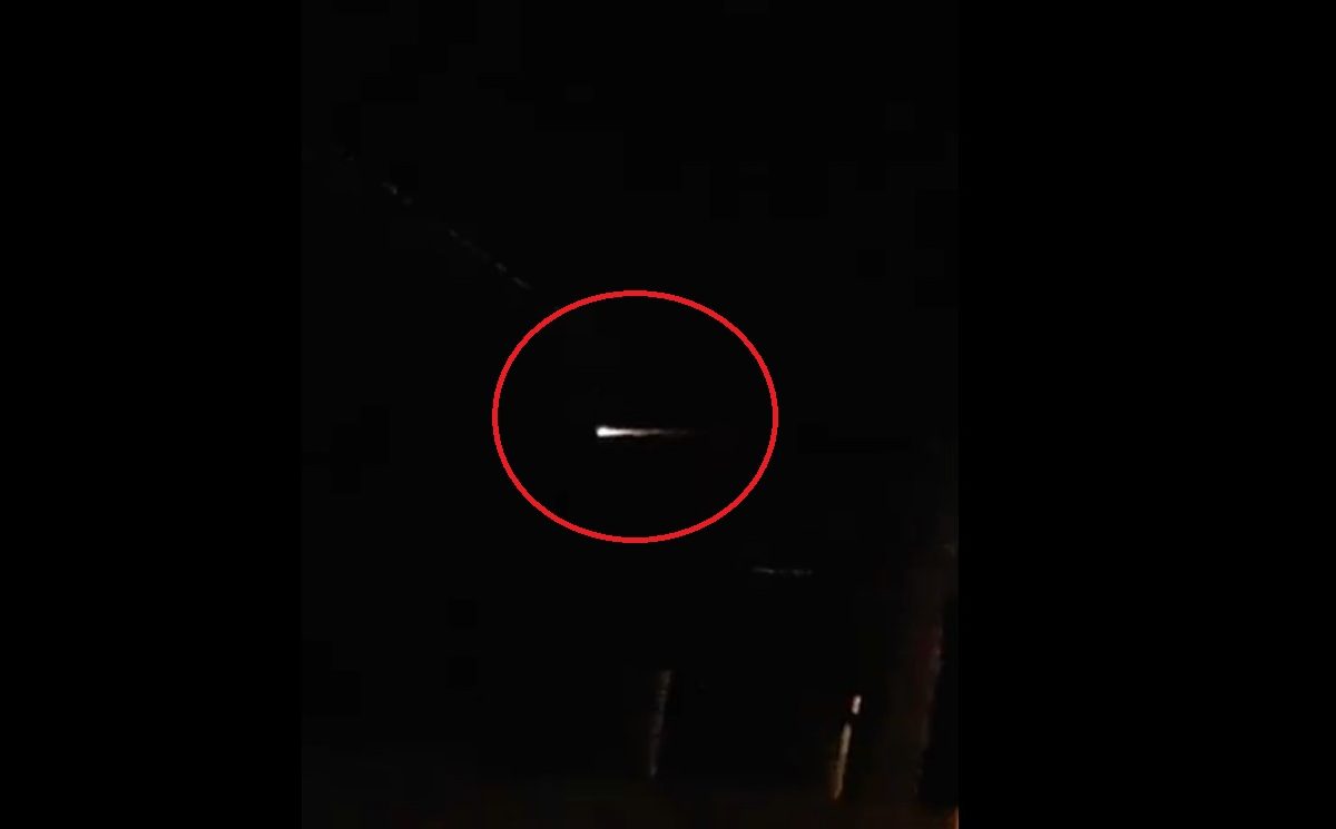 VIDEO/ Una palla di fuoco nel cielo di Pozzuoli: “E’ la stazione spaziale cinese che sta precipitando?”